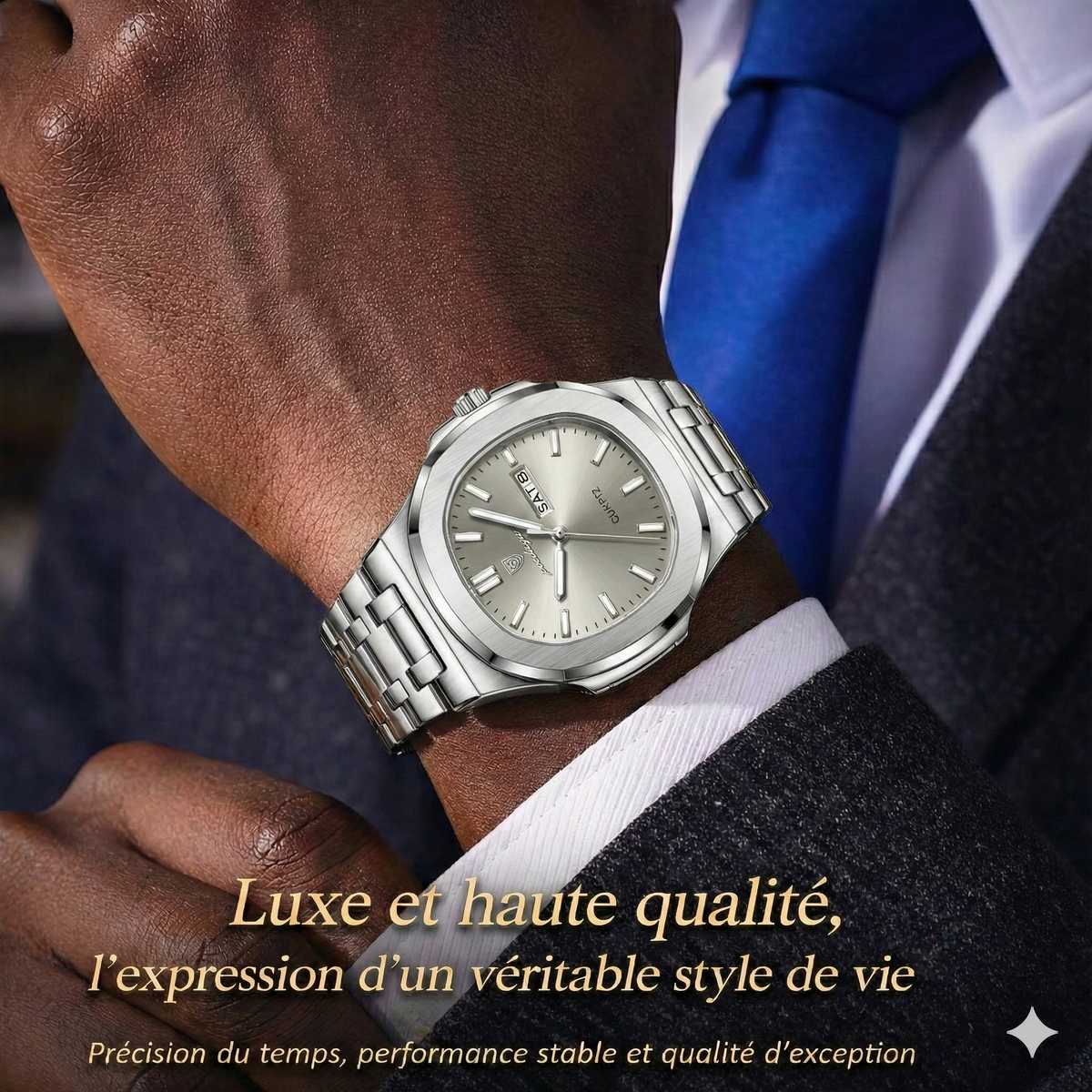 Montre Homme Luxe POEDAGAR™ Style Business