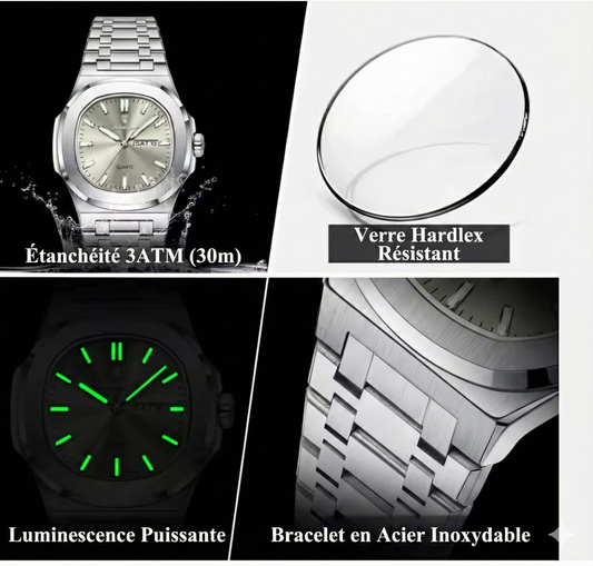 Montre Homme Luxe POEDAGAR™ Style Business