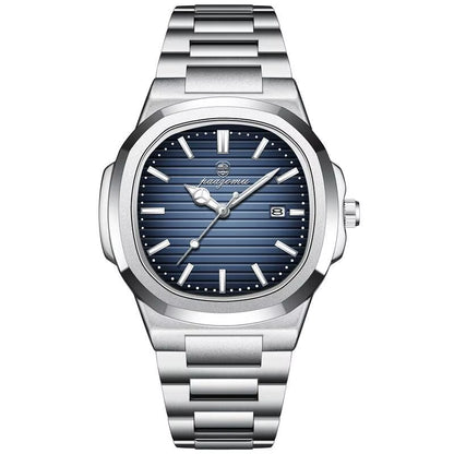 POEDAGAR™ – Montre Homme Luxe en Acier Inoxydable | Élégance & Précision
