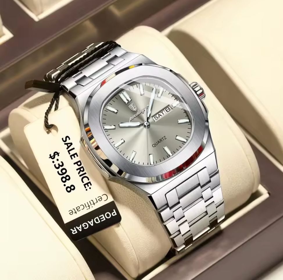 Montre Homme Luxe POEDAGAR™ Style Business