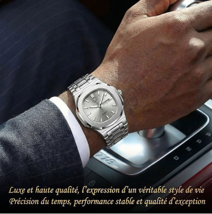 Montre Homme Luxe POEDAGAR™ Style Business